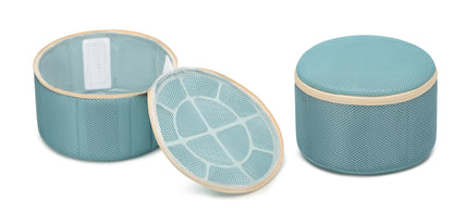 Bra Washing Bag for Delicates, Shape-Retaining, 2 Pack Lingerie Laundry Bag