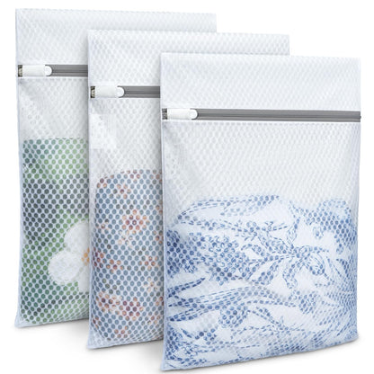 BAGAIL Laundry Bags Mesh Wash Bag for Intimates Lingerie and Delicates,6Pcs(3L,3M)
