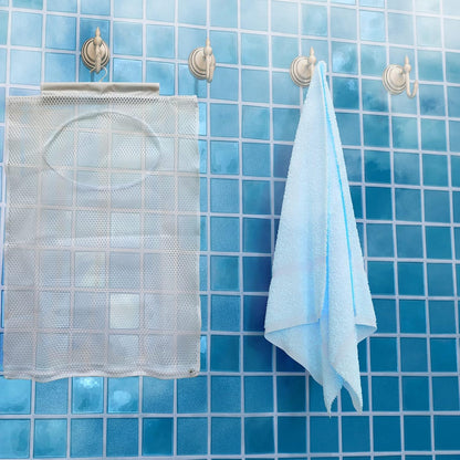 Hanging Mesh Laundry Hamper (30in*20in*2in) Large Dirty Clothes Bag