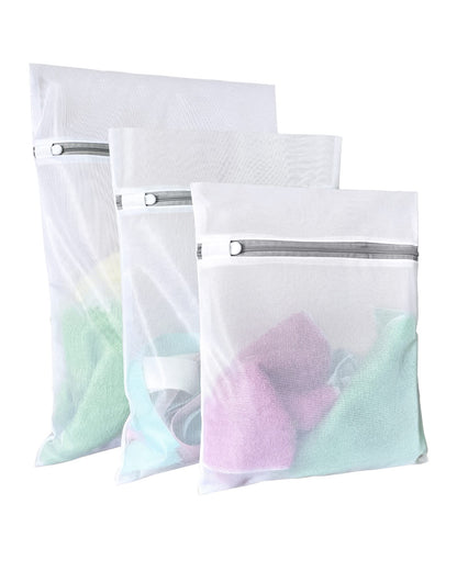Laundry Bags Mesh Wash Bags(4Pcs,16 x 20 Inches),delicate laundry bag for College,Dorm,Storage