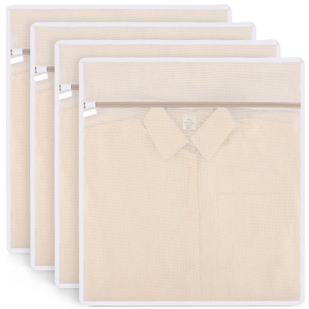 6-Pack Durable Honeycomb Mesh Laundry Bags for Delicates, 12 x 16 Inches