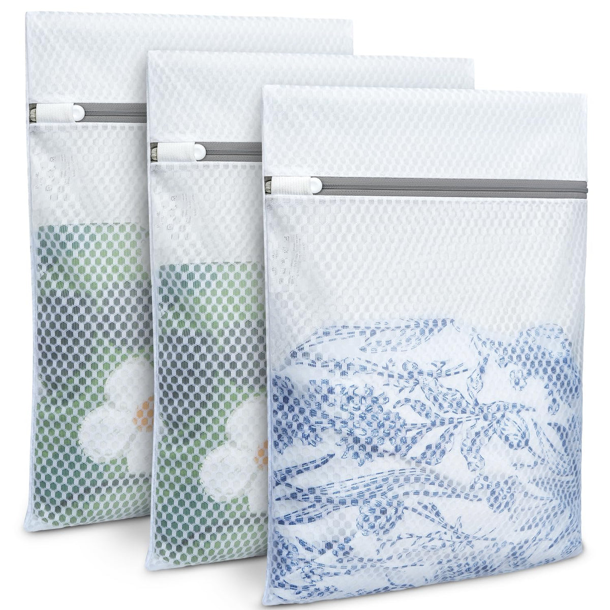 BAGAIL Laundry Bags Mesh Wash Bag for Intimates Lingerie and Delicates, 5Pcs (1XL,2L,2M)
