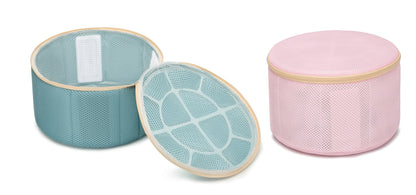 Bra Washing Bag for Delicates, Shape-Retaining, 2 Pack Lingerie Laundry Bag
