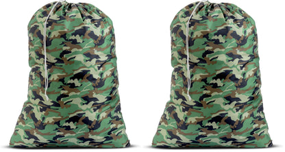 Handy Laundry XL Nylon Laundry Bag 30"x40", 60 lb Capacity, Leopard