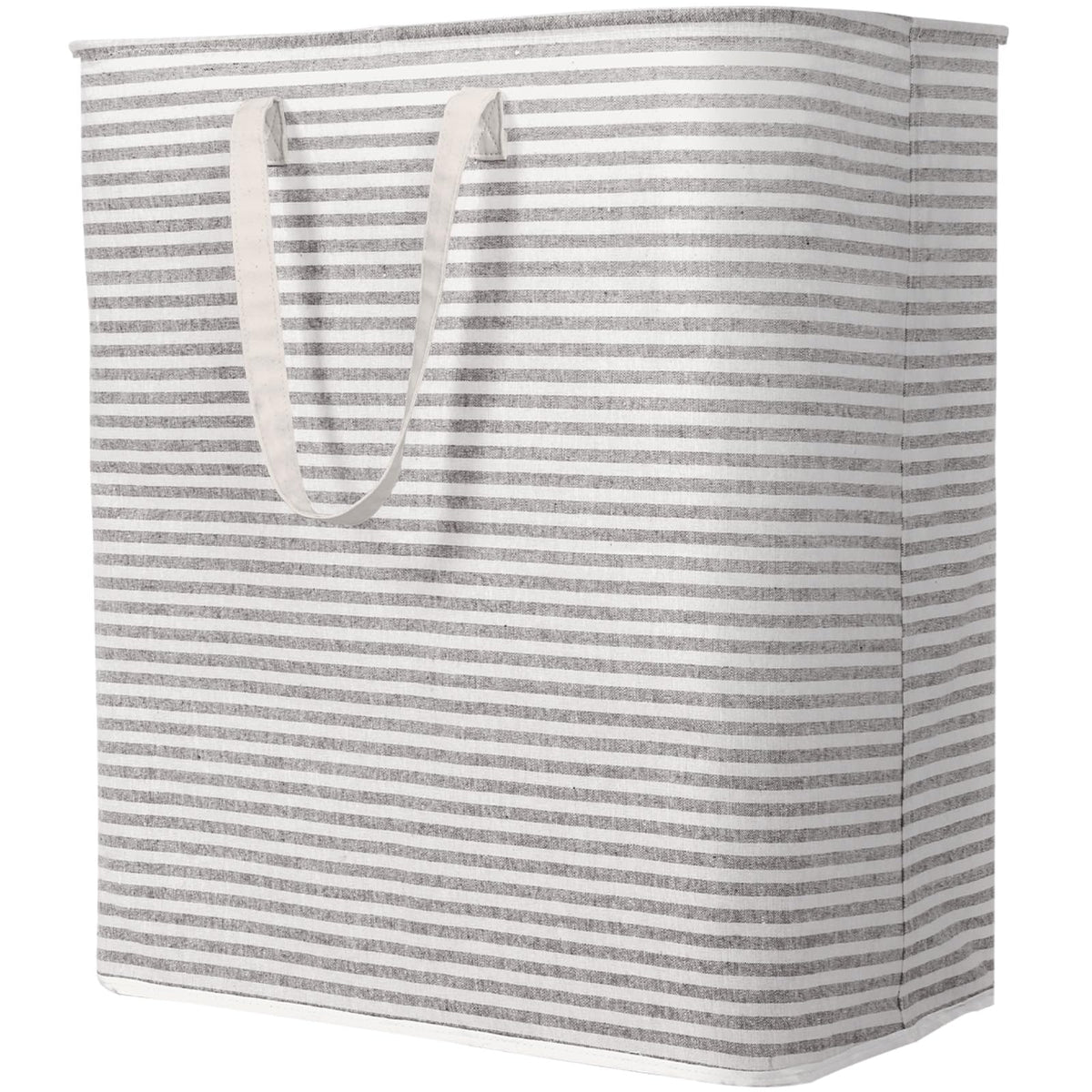 Lifewit 75L Large Collapsible Laundry Basket with Extended Handles, Grey