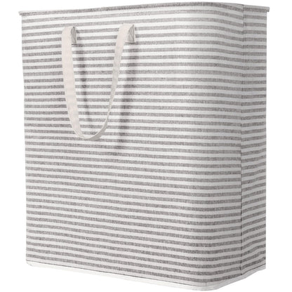 Lifewit 75L Large Collapsible Laundry Basket with Extended Handles, Grey