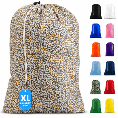 Extra Large Laundry Bag 30 x 40 - Heavy Duty Nylon, Locking Drawstring