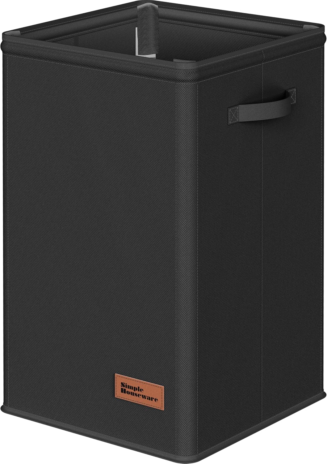 Simple Houseware Foldable Closet Laundry Hamper Basket, Black