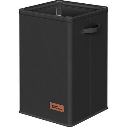 Simple Houseware Foldable Closet Laundry Hamper Basket, Black