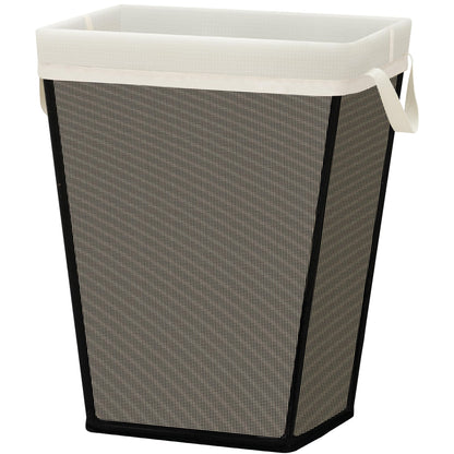 STO STO 75L Laundry Hamper, Space Saving Freestanding Clothes Basket with Iron Frame, Dirty Clothes Storage Bin with Removable Washable Liner for Bedroom, Bathroom, Dorm, Closet, Apartment, Beige