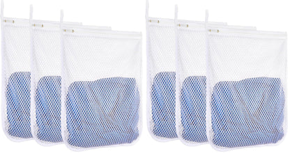 3 pcs Durable Honeycomb Mesh Laundry Bags for Delicates 16" x 19" (3 Large)