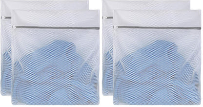 2 XX-Large Honeycomb Delicates Bags for Washing Machine, 24 x 24 Inches lingerie bags for Laundry, Travel Storage Organize Bag for Cotton Clothes,Sheet, Shoes